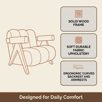 Minimalist Lounge Chair Upholstered Accent Chair — Results & Stats